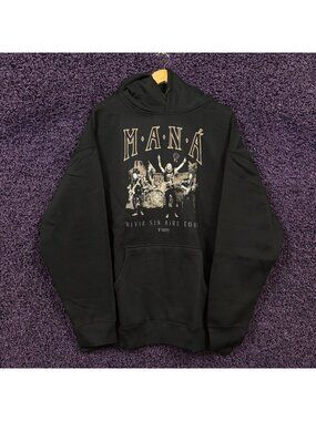 Mana Vivir Sin Aire Tour San Manuel Stop Band Hoodie 2XL